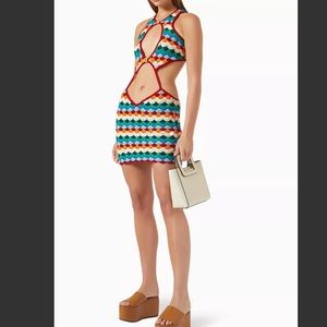 Authentic Casablanca shell crochet dress